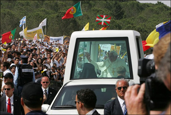 فيديو وصور من زيارة البابا لناصرة المسيح   صورة رقم 1