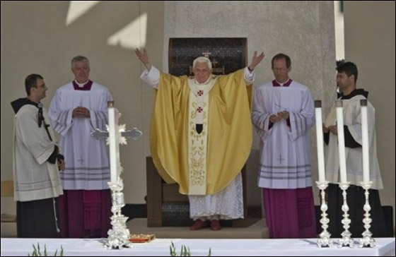 فيديو وصور من زيارة البابا لناصرة المسيح   صورة رقم 4