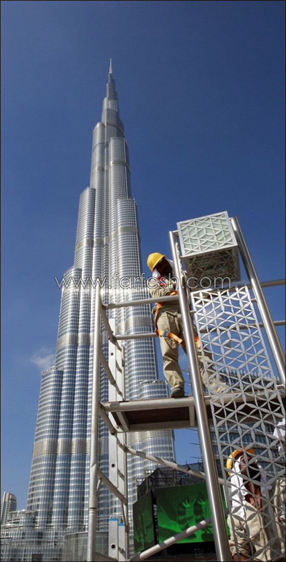 دبي تزفّ على أرضها أعلى برج في العالم!!      صورة رقم 11