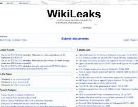 موقع  Wikileaks سياسي فاضح وواضح!!                صورة رقم 1
