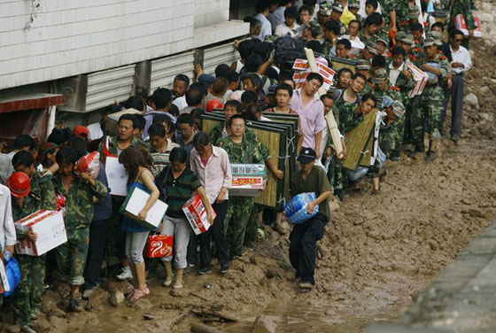 إجلاء 50 ألف شخص من الصين جراء الفياضانات في كوريا  صورة رقم 28
