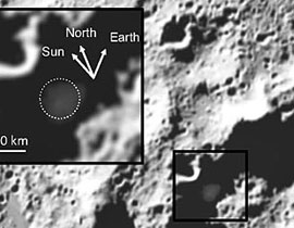 تجربة ضرب القمر بصاروخ أدت لاكتشاف ثلج وفضة وزئبق بباطنه  صورة رقم 1