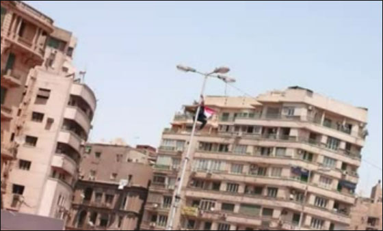 بالصور: مصري تسلق اطول عمود انارة بالتحرير ليرفع علم مصر  صورة رقم 2