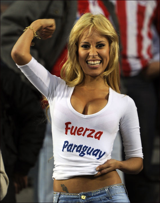 حسناوات الباراغواي المغريات أكثر حماسا من مباريات منتخبهن  صورة رقم 18