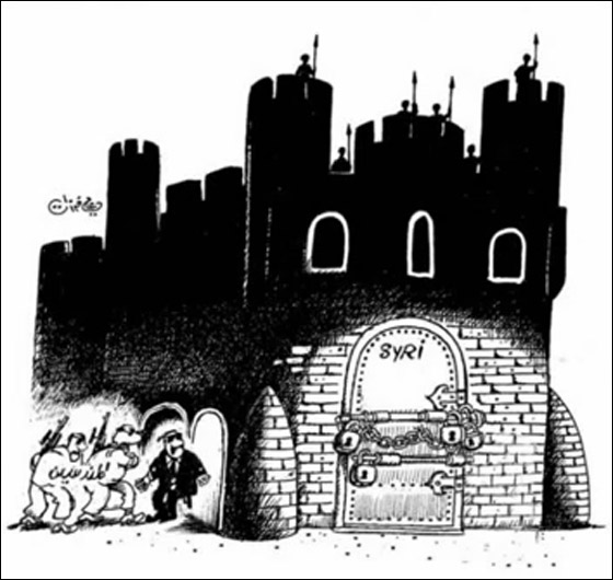 شبيحة الاسد يعتدون بوحشية على رسام كاريكاتير ليتوقف عن الرسم!! صورة رقم 17