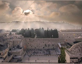 حاخامات اسرائيل يوزعون صورة للاقصى بدون القبة في عيد الانوار! صورة رقم 1