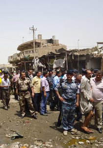مقتل 73 شخصا في سلسلة تفجيرات بمختلف أنحاء العراق!  صورة رقم 1