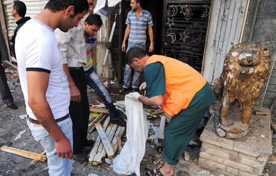 انفجاران يهزان وسط العاصمة دمشق وانباء عن سقوط 14 قتيل صورة رقم 7