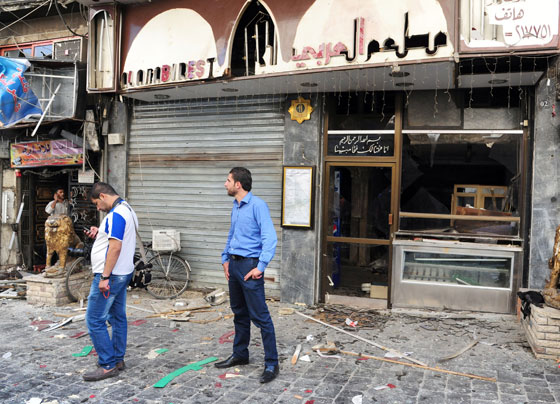 انفجاران يهزان وسط العاصمة دمشق وانباء عن سقوط 14 قتيل صورة رقم 5