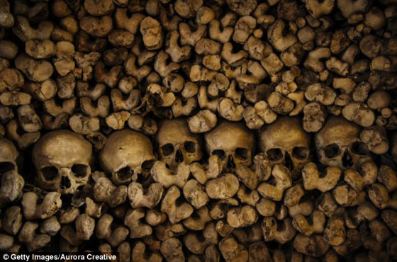 بالصور.. عظام البشر تغزو كنيسة بولندية لتذكير الاحياء بعظة الموت!! صورة رقم 11