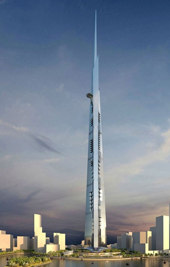 برج المملكة الشاهق في السعودية قد يخطف اللقب من برج خليفة صورة رقم 9