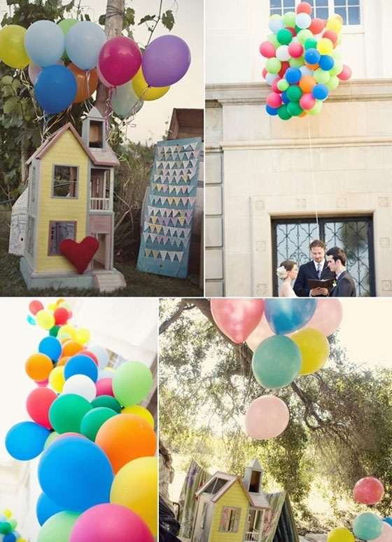 5 افكار مبتكرة لاستعمال البالونات لتزيين قاعات الافراح وديكور الزفاف صورة رقم 5