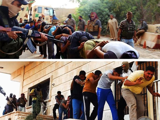  صور.. يد داعش النارية تفتك بالمئات من طلاب القوات الجوية العراقية صورة رقم 9