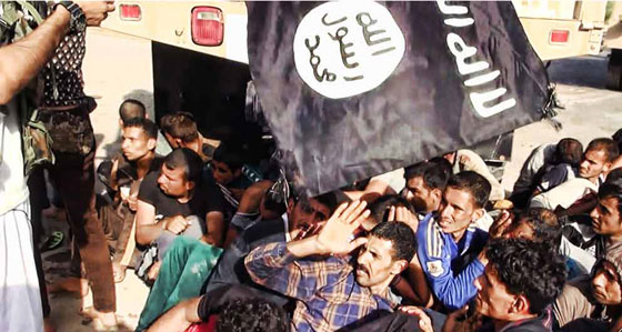  صور.. يد داعش النارية تفتك بالمئات من طلاب القوات الجوية العراقية صورة رقم 15