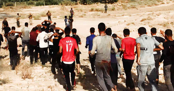  صور.. يد داعش النارية تفتك بالمئات من طلاب القوات الجوية العراقية صورة رقم 16