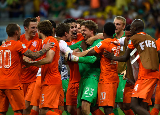 ركلات الترجيح تؤهل هولندا امام كوستاريكا للنصف النهائي صورة رقم 8