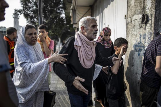 جهود دولية للتوصل الى تهدئة وتظاهرات احتجاجية على مجازر غزة صورة رقم 16