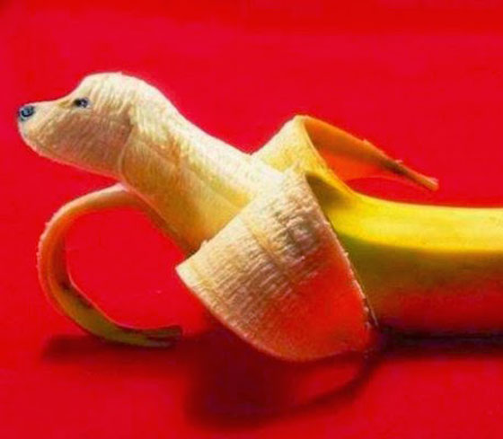 بالصور.. فنون الموز الابداعية قد تفوق فوائده الصحية صورة رقم 2