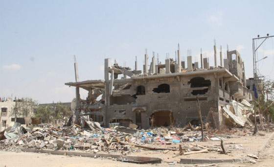 متزوج من 5 نساء واب لـ 40 ابنا و200 حفيد دمرت اسرائيل بيته في غزة صورة رقم 10