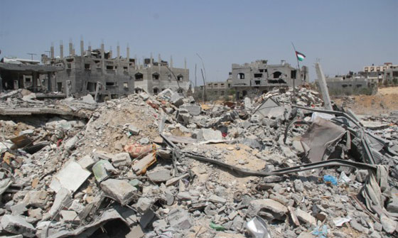 متزوج من 5 نساء واب لـ 40 ابنا و200 حفيد دمرت اسرائيل بيته في غزة صورة رقم 16