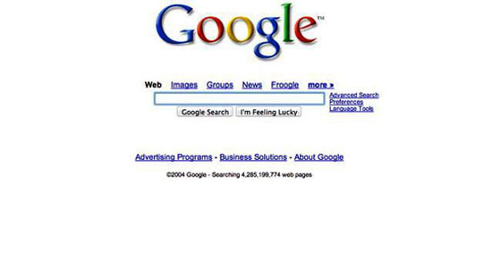 12 صورة تلخص رحلة تطور (جوجل) من 1997 حتى اليوم صورة رقم 8