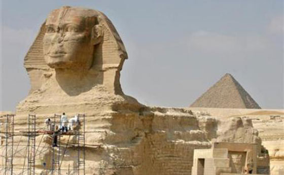 مصر: عمليات ترميم اقدم تمثال في العالم (ابو الهول) تبدأ اليوم صورة رقم 1
