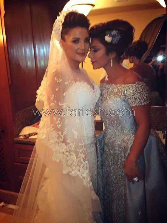 صور النجمة السورية اصالة تحتفل بزواج ابنتها (شام) صورة رقم 8