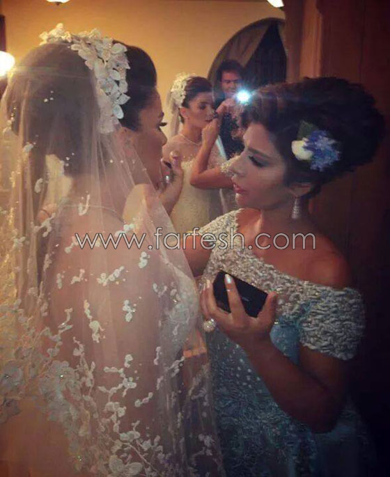 صور النجمة السورية اصالة تحتفل بزواج ابنتها (شام) صورة رقم 6