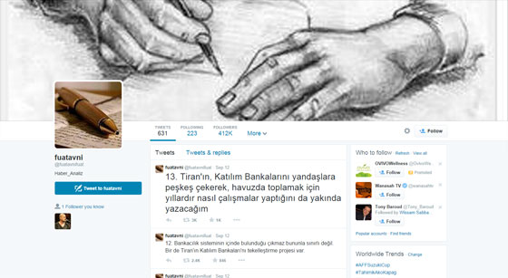 مغرد تويتري غامض يفضح حكومة اردوغان ويكشف اسرارها.. من عقر دارها صورة رقم 1