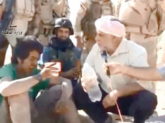 بالفيديو.. داعشي سعودي يقاتل في العراق لتحريرها من اليهود! صورة رقم 2
