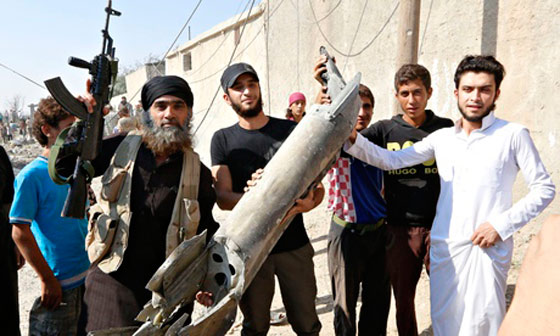  داعش يعلن اسقاط طائرة حربية للنظام السوري فوق الرقة صورة رقم 1
