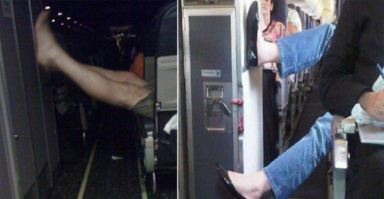  مضيفة طيران تنشر صورا مقززة لفضائح الركاب في الرحلات صورة رقم 1