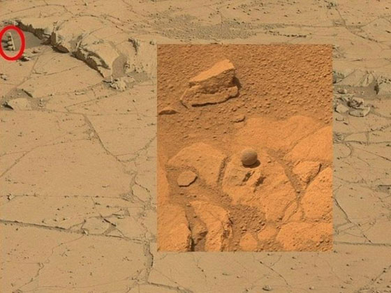 صور من المريخ لاشارة ضوئية متحجرة تثير حيرة العلماء صورة رقم 2