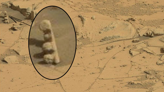 صور من المريخ لاشارة ضوئية متحجرة تثير حيرة العلماء صورة رقم 4