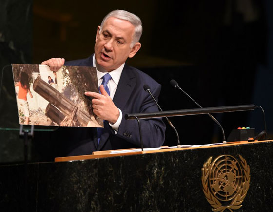 نتانياهو يساوي بين حماس وداعش ويهاجم عباس ويعتبر ايران الخطر الاكبر صورة رقم 1