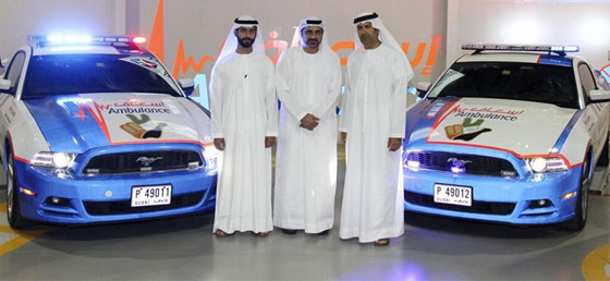 دبي تضم اسرع السيارات في العالم الى اسطولها الطبي صورة رقم 2