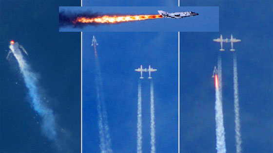 تحطم مركبة فضائية اماراتية - بريطانية فوق كاليفورنيا ومقتل طيار صورة رقم 1