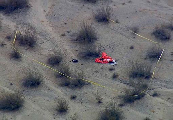 تحطم مركبة فضائية اماراتية - بريطانية فوق كاليفورنيا ومقتل طيار صورة رقم 7
