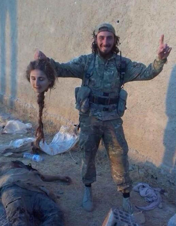 القصة الكاملة للمقاتلة ريحانا التي لم تقتل 100 داعشي ولم تذبح! صورة رقم 2