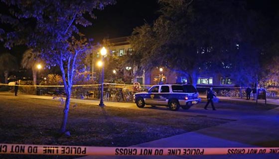 هجوم مسلح في جامعة فلوريدا يسفر عن اصابة ثلاثة اشخاص صورة رقم 1