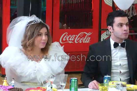 صور وفيديو طلاب ستار اكاديمي يحتفلون بالعروسين ايلي وليا صورة رقم 6