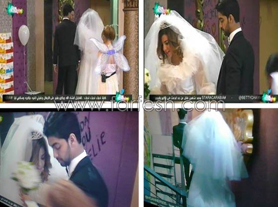 صور وفيديو طلاب ستار اكاديمي يحتفلون بالعروسين ايلي وليا صورة رقم 9