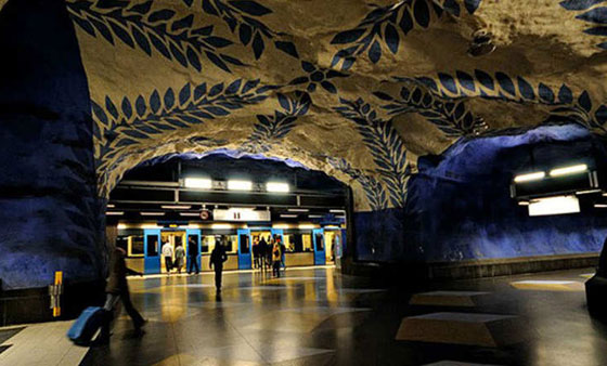 شاهد بالصور أجمل واغرب محطات المترو في العالم صورة رقم 11