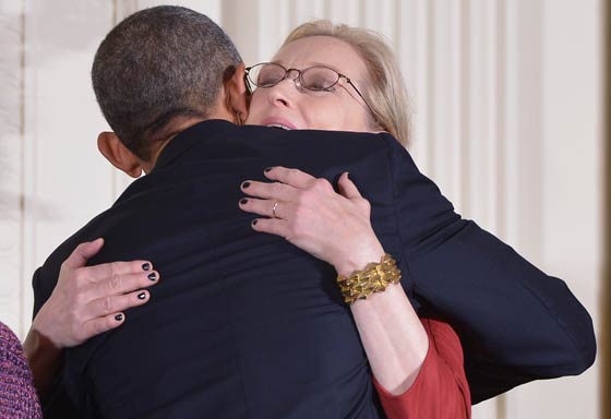 أوباما يمنح وسام الحرية لـ19 شخصية أمريكية من بينهم ميريل ستريب صورة رقم 5