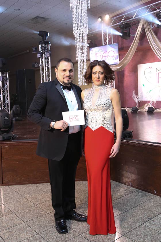 جميلات يتحدين الحرب بعيدا عن الطائفية في حفل ملكة جمال العراق صورة رقم 10