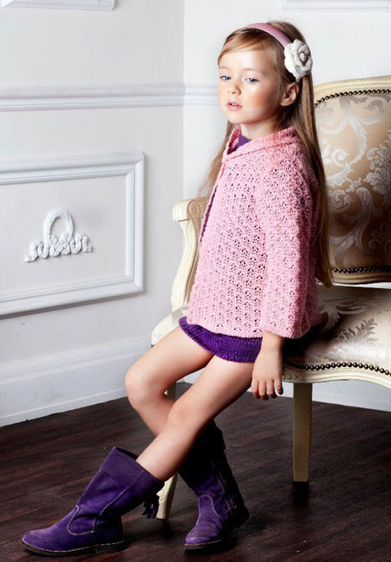 الطفلة الروسية كريستينا بيمينوفا.. اصغر واجمل عارضة ازياء في العالم صورة رقم 15