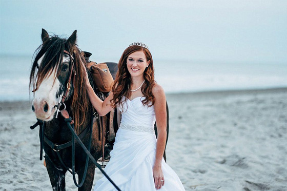 حصان هائج يقذف عروسا امتطته الى عالم الضحك صورة رقم 11