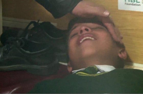 السفاح ومدبر مجزرة الأطفال في باكستان يظهر في تسجيل فيديو صورة رقم 41
