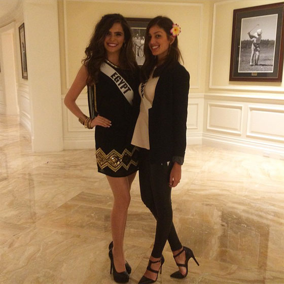  صور ملكة جمال اسرائيل مع ملكتي جمال لبنان ومصر تثير ضجة كبيرة صورة رقم 1