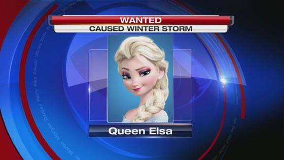 الشرطة الامريكية تصدر مذكرة اعتقال بحق إلسا ملكة الثلوج! صورة رقم 1